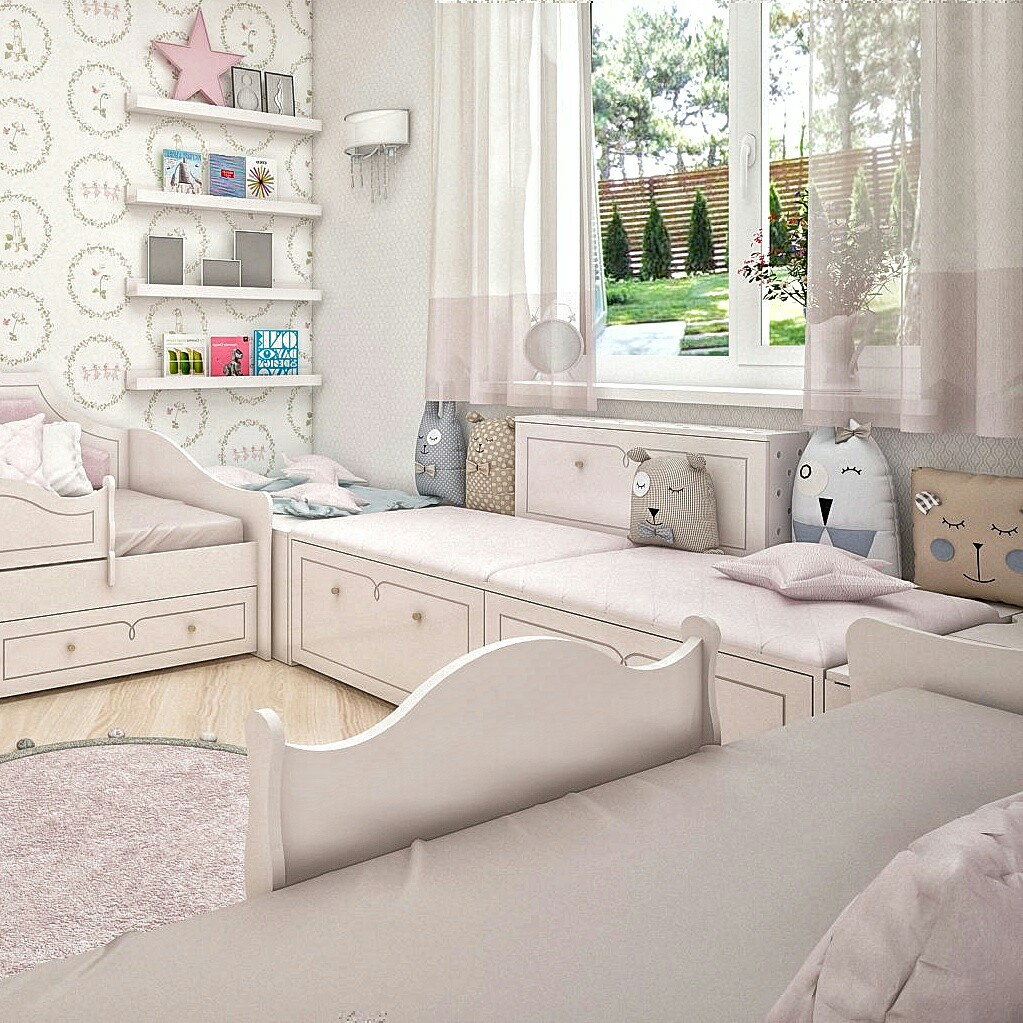 Комната для девочки расстановка мебели