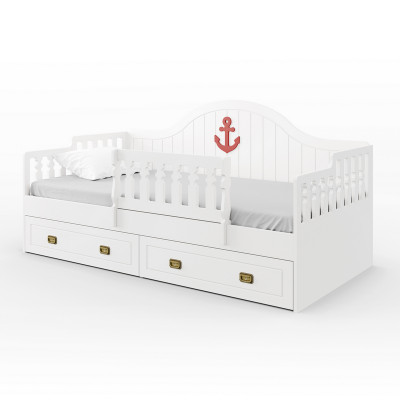 "Флагман" Кровать-диван с якорем. 160х80 см